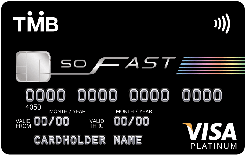 บัตรเครดิต TMB So-Fast Card