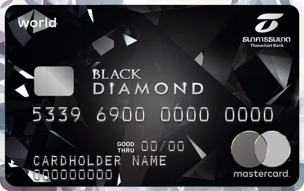 สมัครบัตรเครดิต Apply Credit Cards เลือกบัตรที่ใช่สำหรับคุณ 11 บัตร Black Diamond MasterCard World