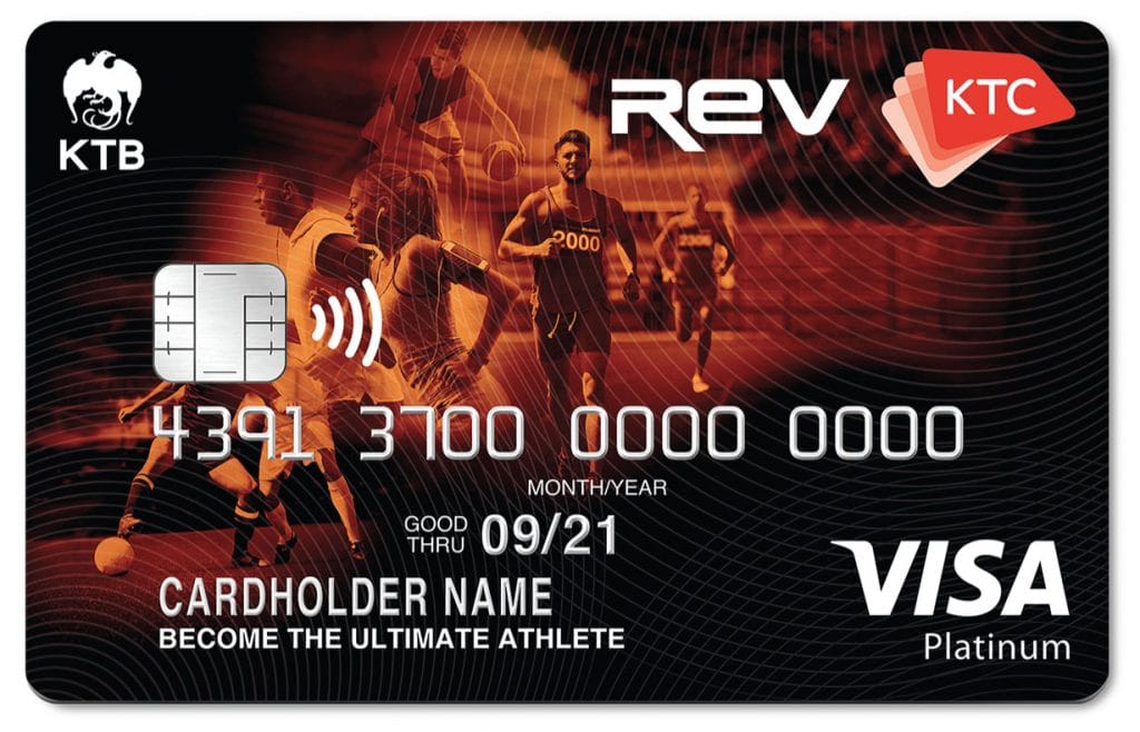 บัตรเครดิต KTC - Sport Rev Visa