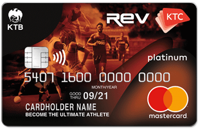 บัตรเครดิต KTC - REV Platinum MasterCard – บัตรกรุงไทย 1