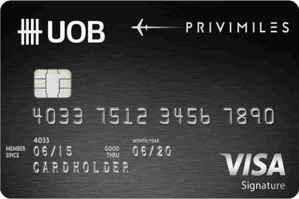 บัตรเครดิต UOB Privimiles