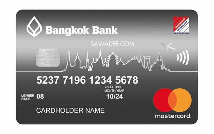 บัตรเครดิต Bangkok Bank 3