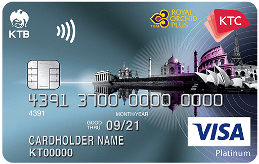 ktc - royal orchid plus visa platinum